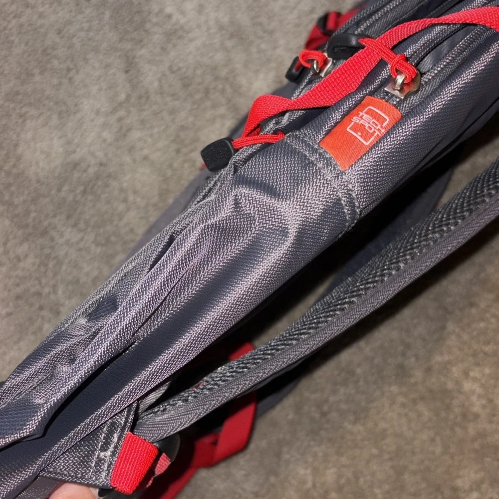 High Sierra Gray Red Laptop Backpack 